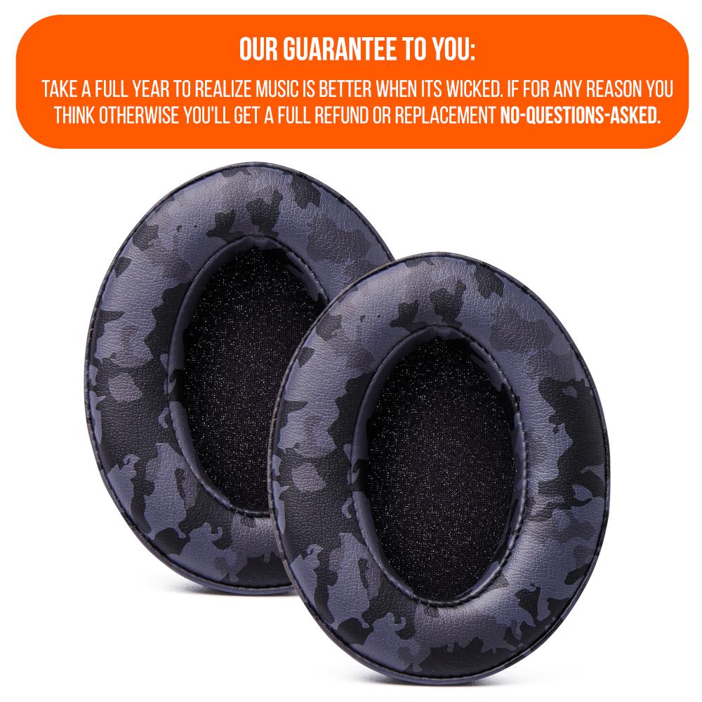 Upgraded Gaming Earpads | Black Camo