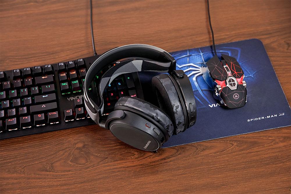 Upgraded Gaming Earpads - Hybrid Velour | Black Camo