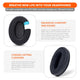 Upgraded Gaming Earpads - Hybrid Velour | Black