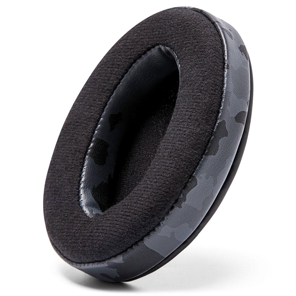 Upgraded Gaming Earpads - Hybrid Velour | Black Camo