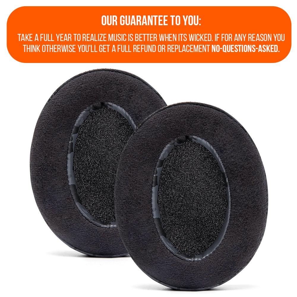 Upgraded Gaming Earpads - Hybrid Velour | Black Camo