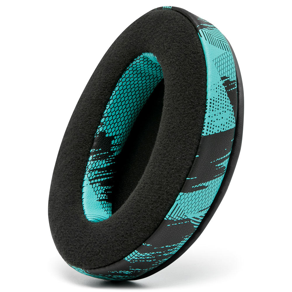 Upgraded Gaming Earpads - Hybrid Velour | SpeedRacer Cyan