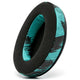 Upgraded Gaming Earpads - Hybrid Velour | SpeedRacer Cyan