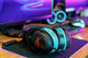 WC FreeZe - Hybrid Cooling Gel Infused Gaming Earpads | SpeedRacer Cyan