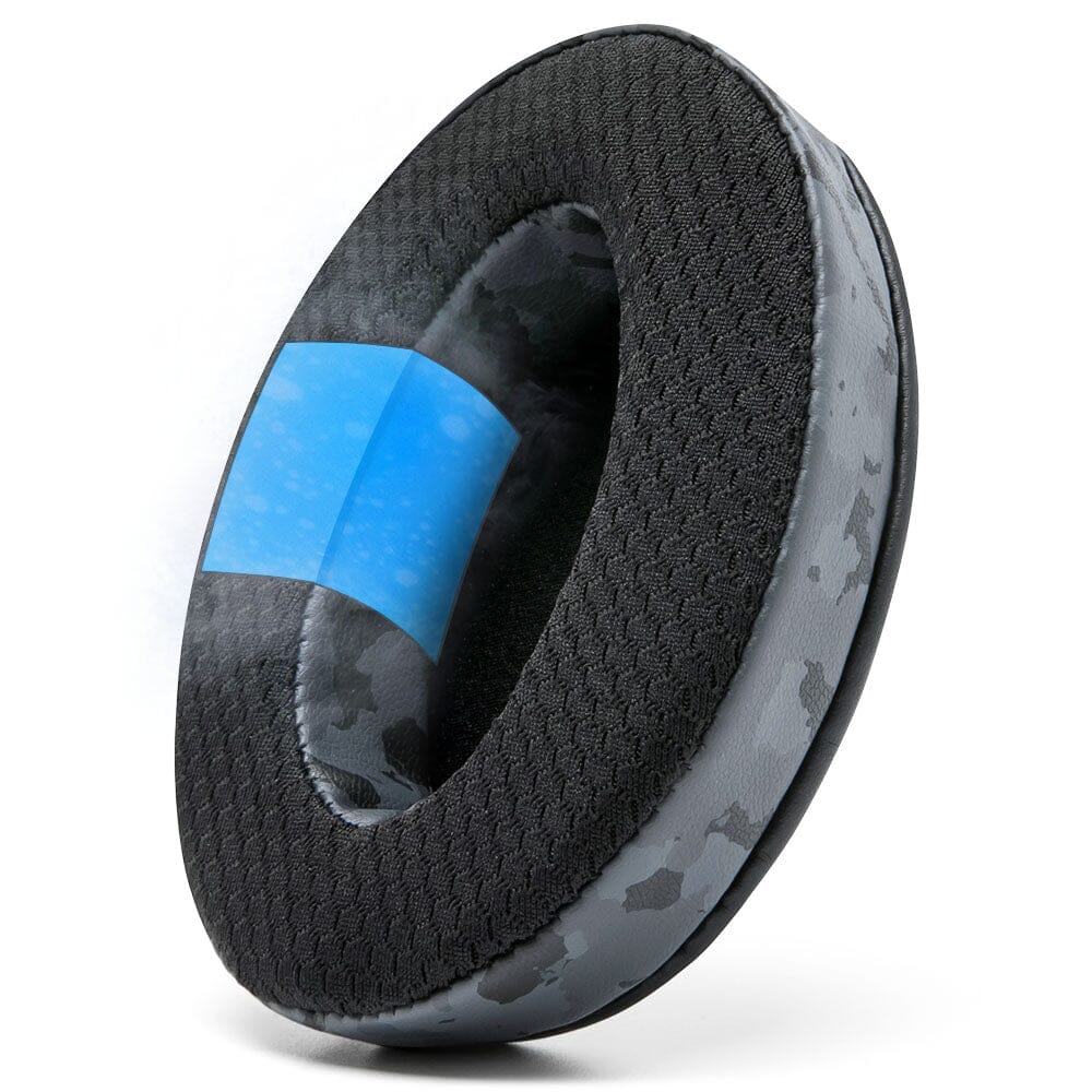 WC FreeZe - Hybrid Cooling Gel Infused Gaming Earpads | Black Camo