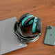 WC FreeZe - Hybrid Cooling Gel Infused Gaming Earpads | SpeedRacer Cyan