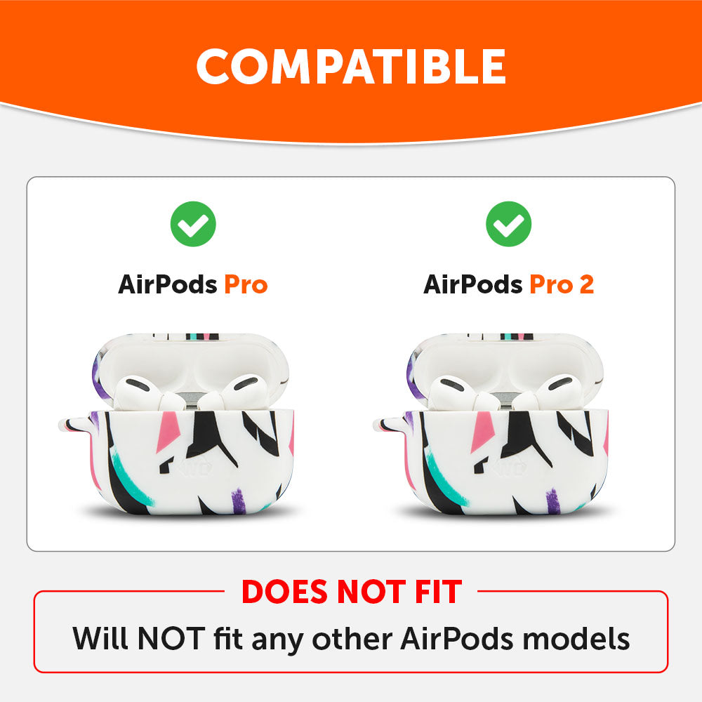 AirPods Pro & Pro 2 Silicone Case | 90s White