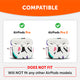 AirPods Pro & Pro 2 Silicone Case | 90s White
