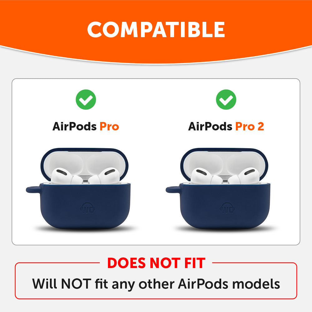 AirPods Pro & Pro 2 Silicone Case | Navy