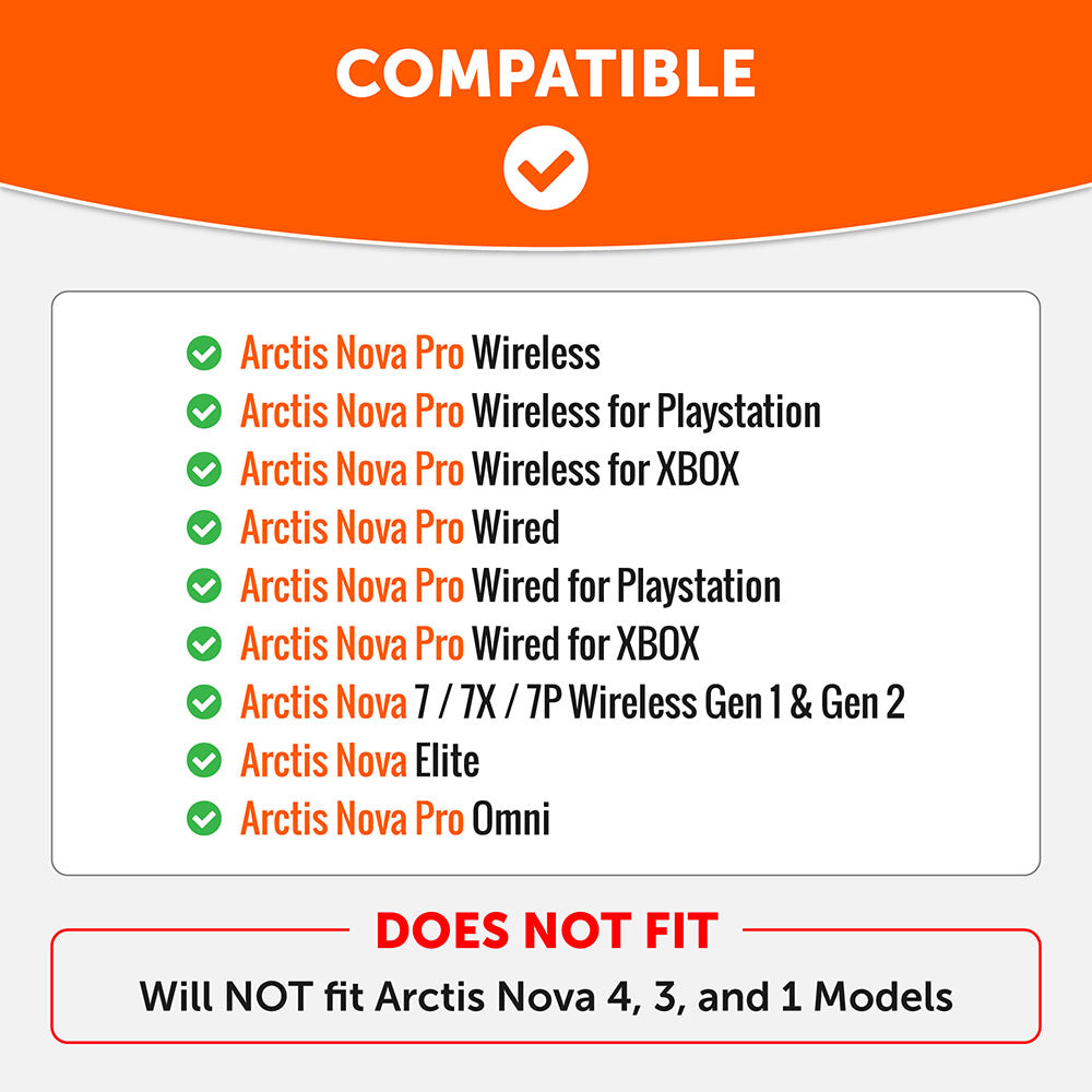 (RandomFrankP) WC Side Speaker Plates for Arctis Nova Headsets - Arctis Nova Booster Pack by Wicked Cushions (RandomFrankP) WC Side Speaker Plates for Arctis Nova Headsets - Arctis Nova Booster Pack by Wicked Cushions