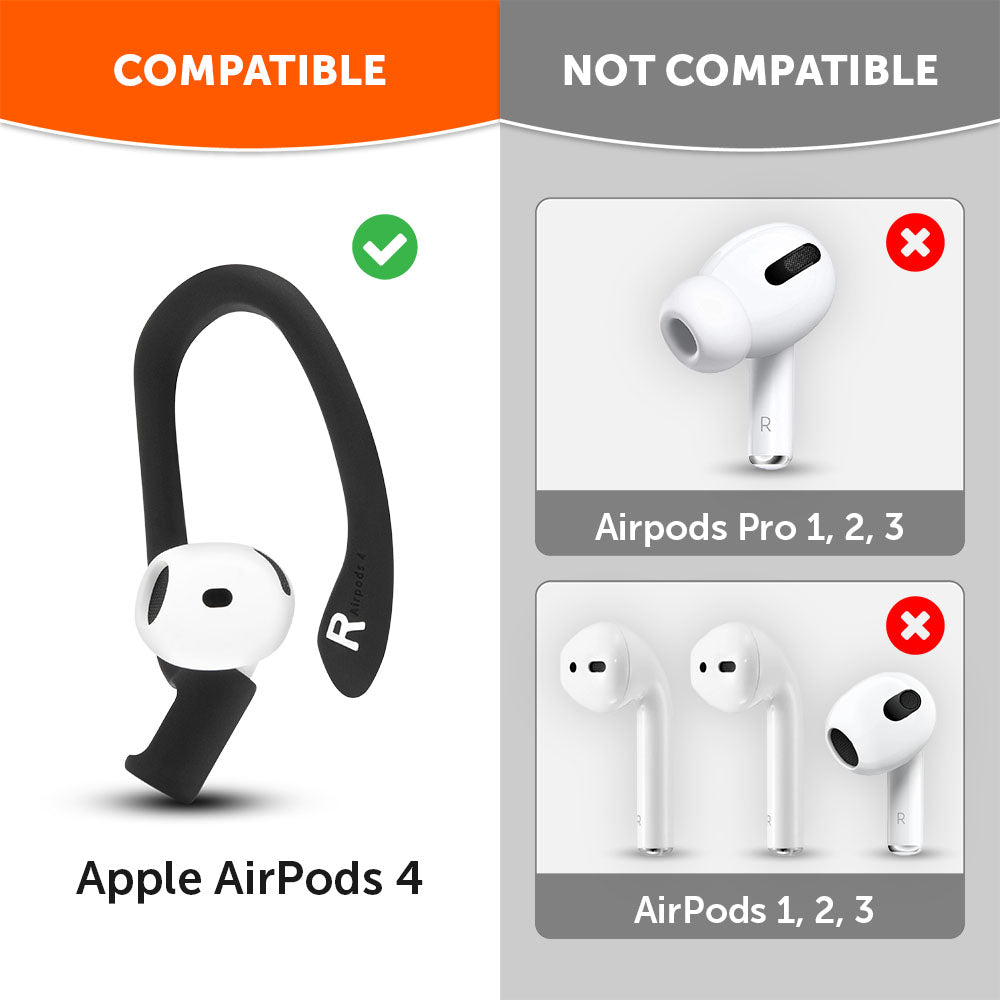 WC HookZ AirPods 4 | Black