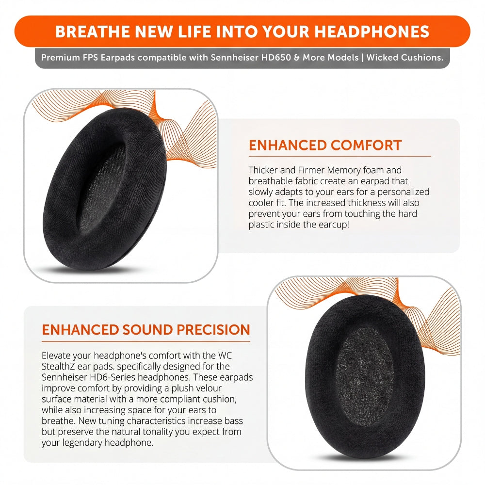 WC StealthZ HD6XX | Black