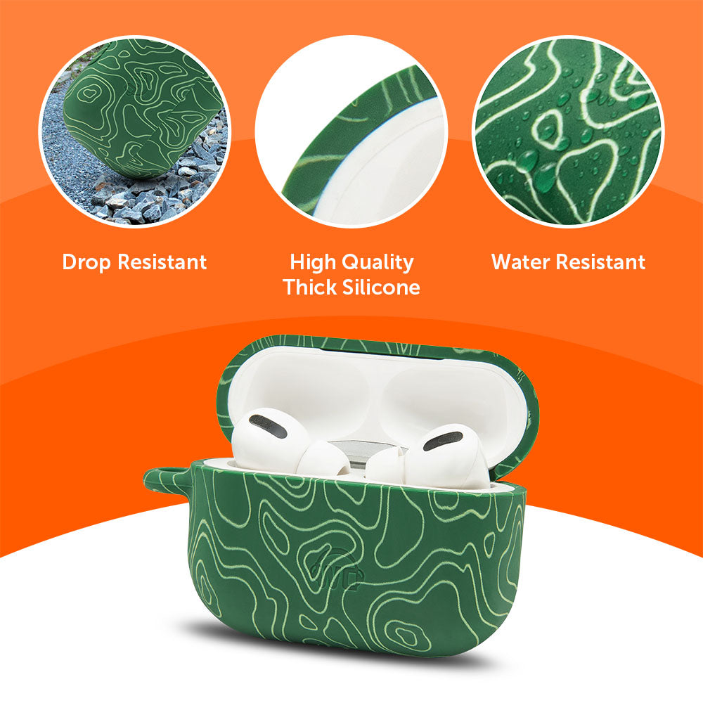 AirPods Pro & Pro 2 Silicone Case | Emerald Tide