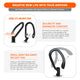WC HookZ AirPods 4 | Black