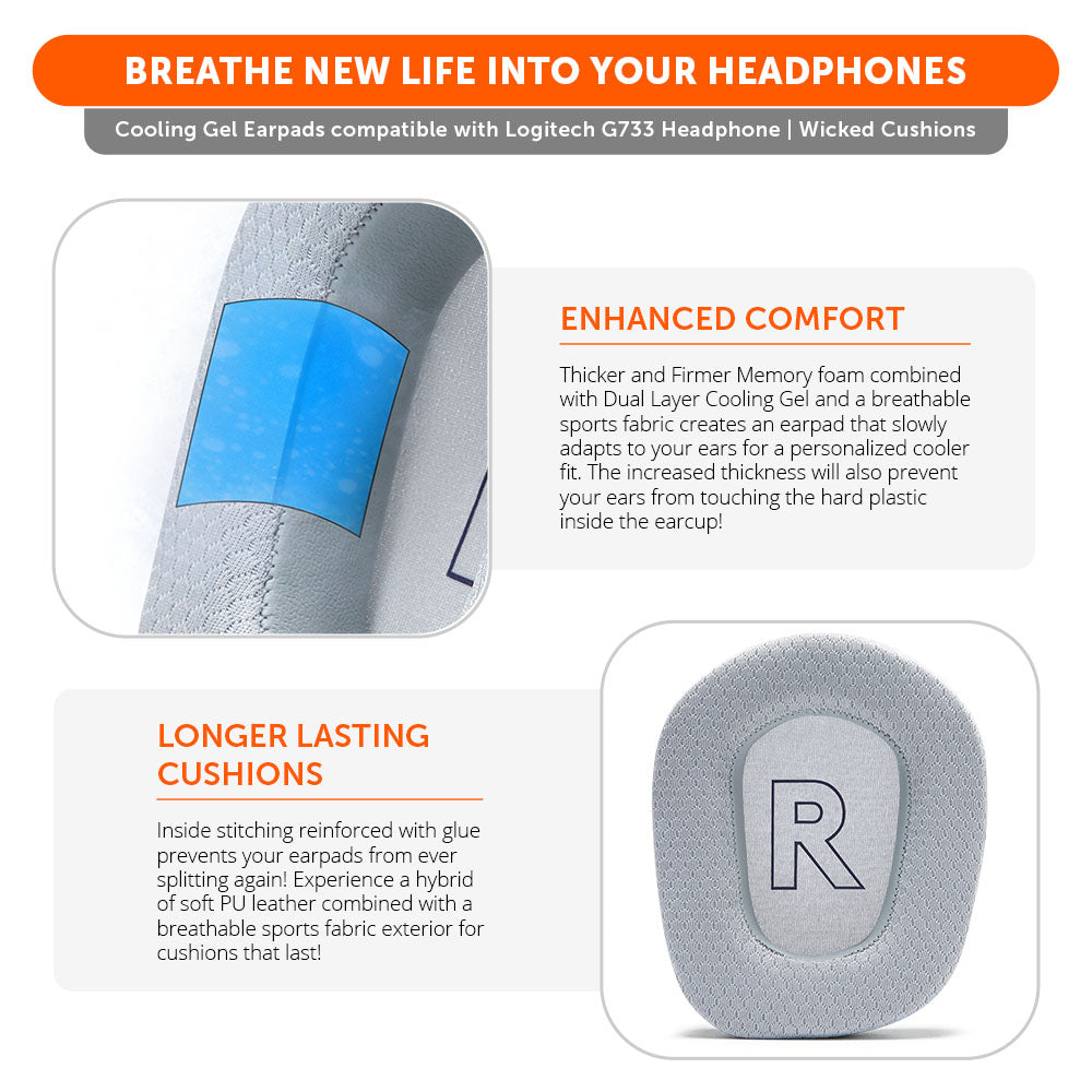 Logitech G733 FreeZe | Grey