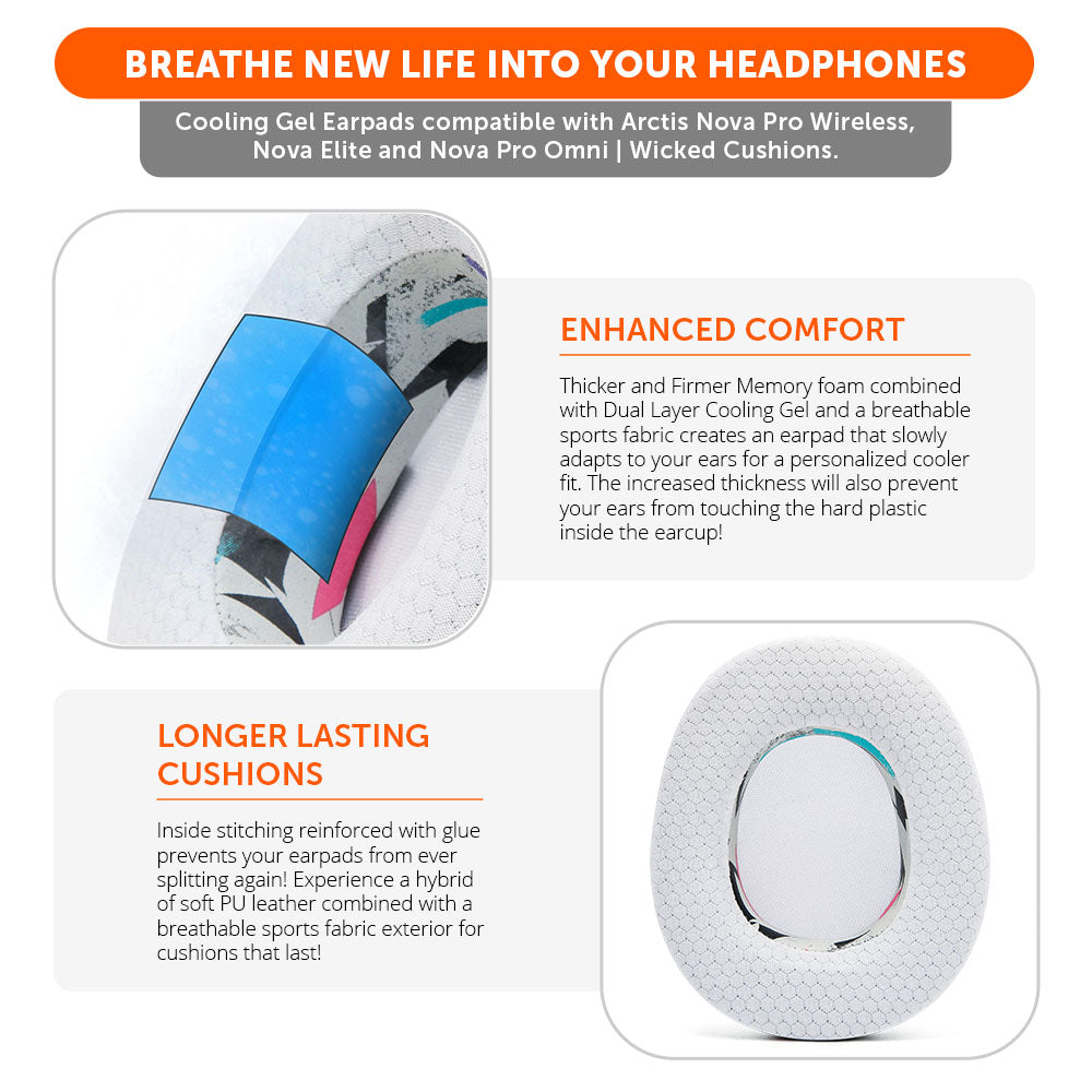 Mod Kit Nova Pro Wireless V2 | 90s White
