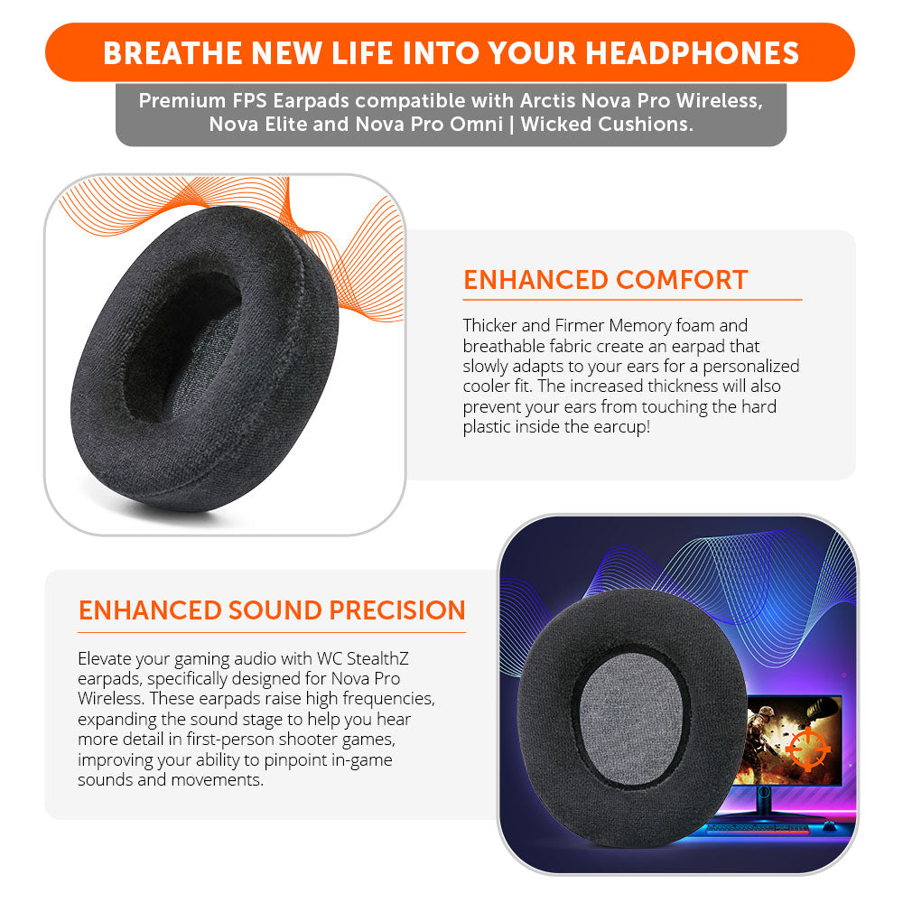 WC StealthZ Nova Wireless | Black
