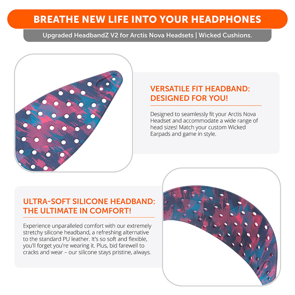WC HeadbandZ Arctis Nova V2 | Speed Racer