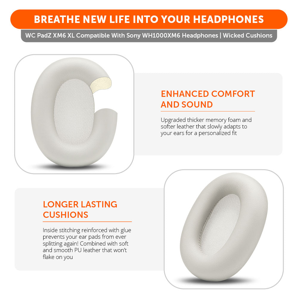 WC PadZ XM6 XL | Platinum Silver