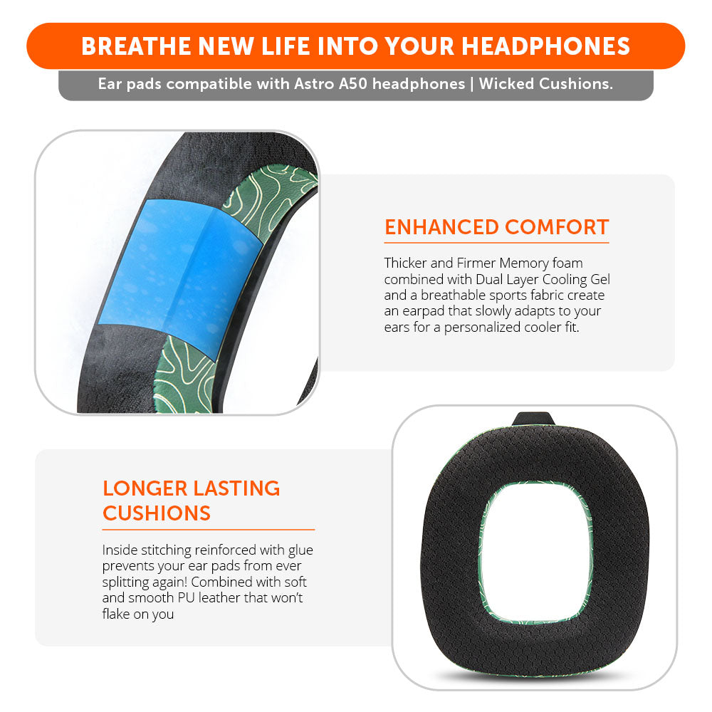 WC Mod Kit A50 | Emerald Tide