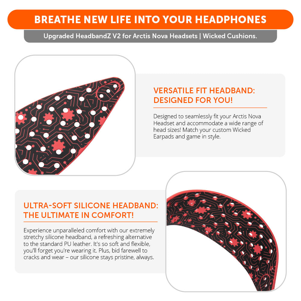 WC HeadbandZ Arctis Nova V2 | Techne