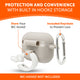 AirPods Pro & Pro 2 Silicone Case | Beige