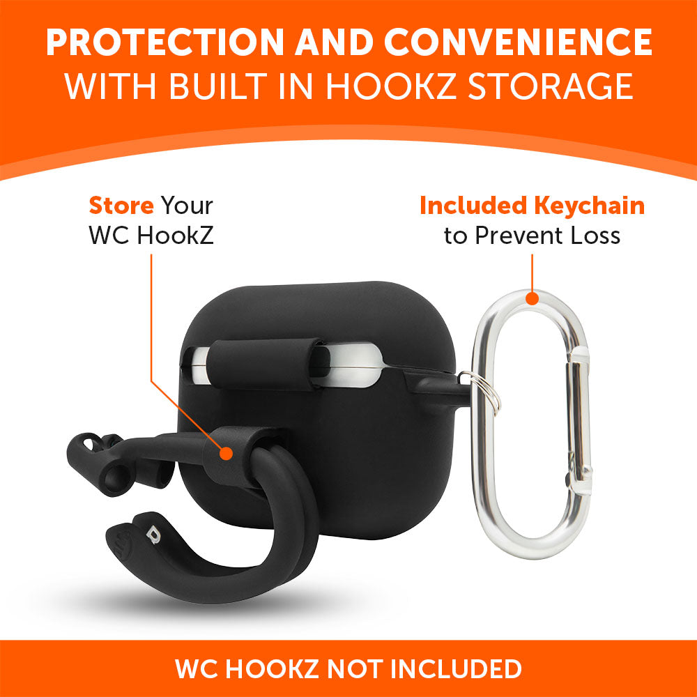 AirPods Pro & Pro 2 Silicone Case | Black