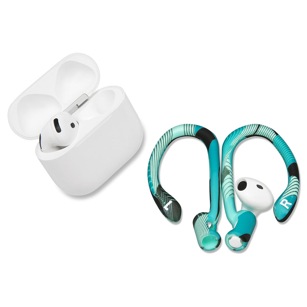 WC HookZ AirPods 4 | Cyan Prism