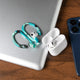WC HookZ AirPods 4 | Cyan Prism