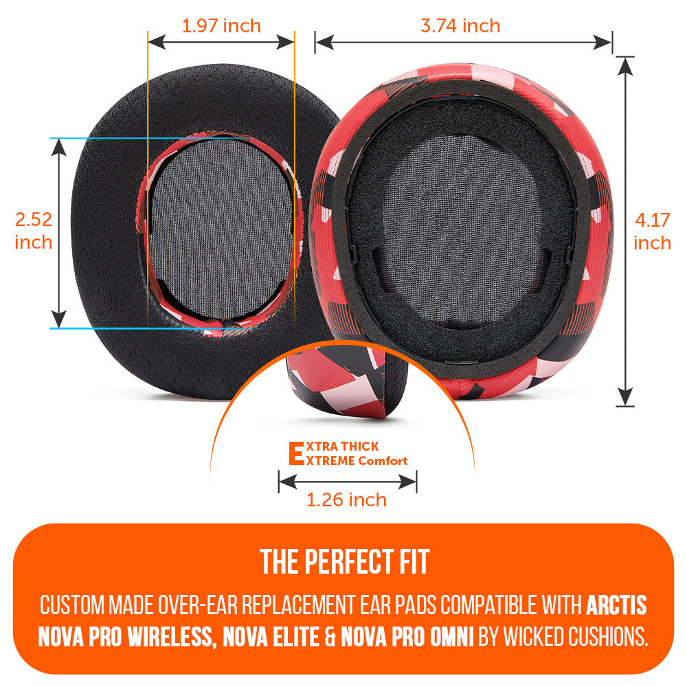 WC FreeZe Arctis Nova Pro | Red Prism