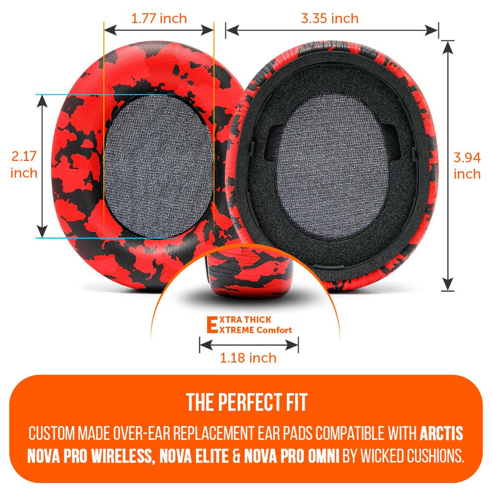 Arctis Nova Pro Wireless LH | Red Camo