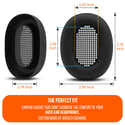 Lot De 3 Protège-écouteurs En Silicone Pour Sony WH-1000XM6 - Noir, Lavables, Faciles à Installer - 13