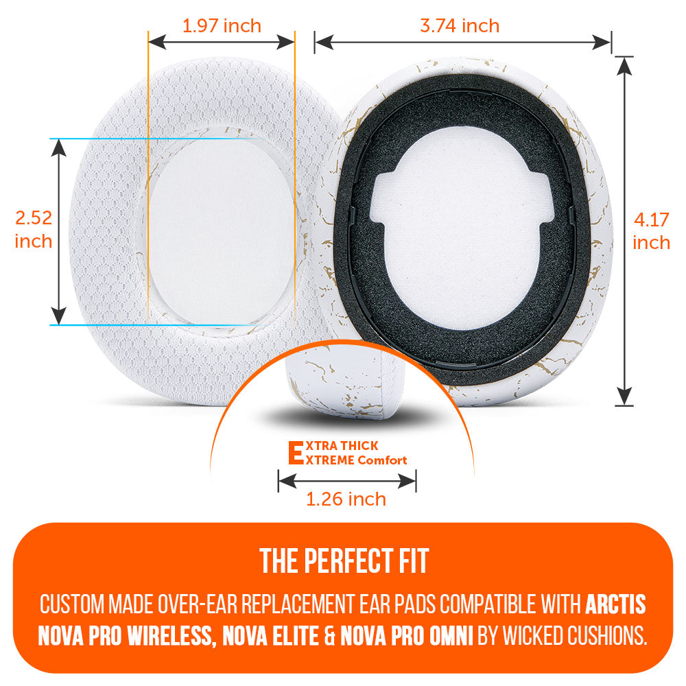 WC FreeZe Arctis Nova Pro | Gold Marble