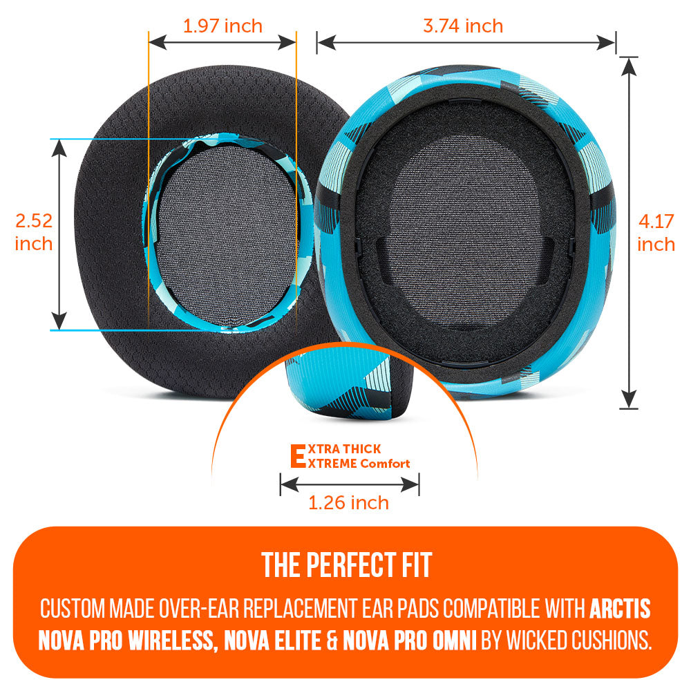WC FreeZe Arctis Nova Pro | Cyan Prism
