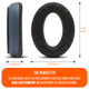 Bose QuietComfort 45 Cooling Gel Earpads | Midnight Blue