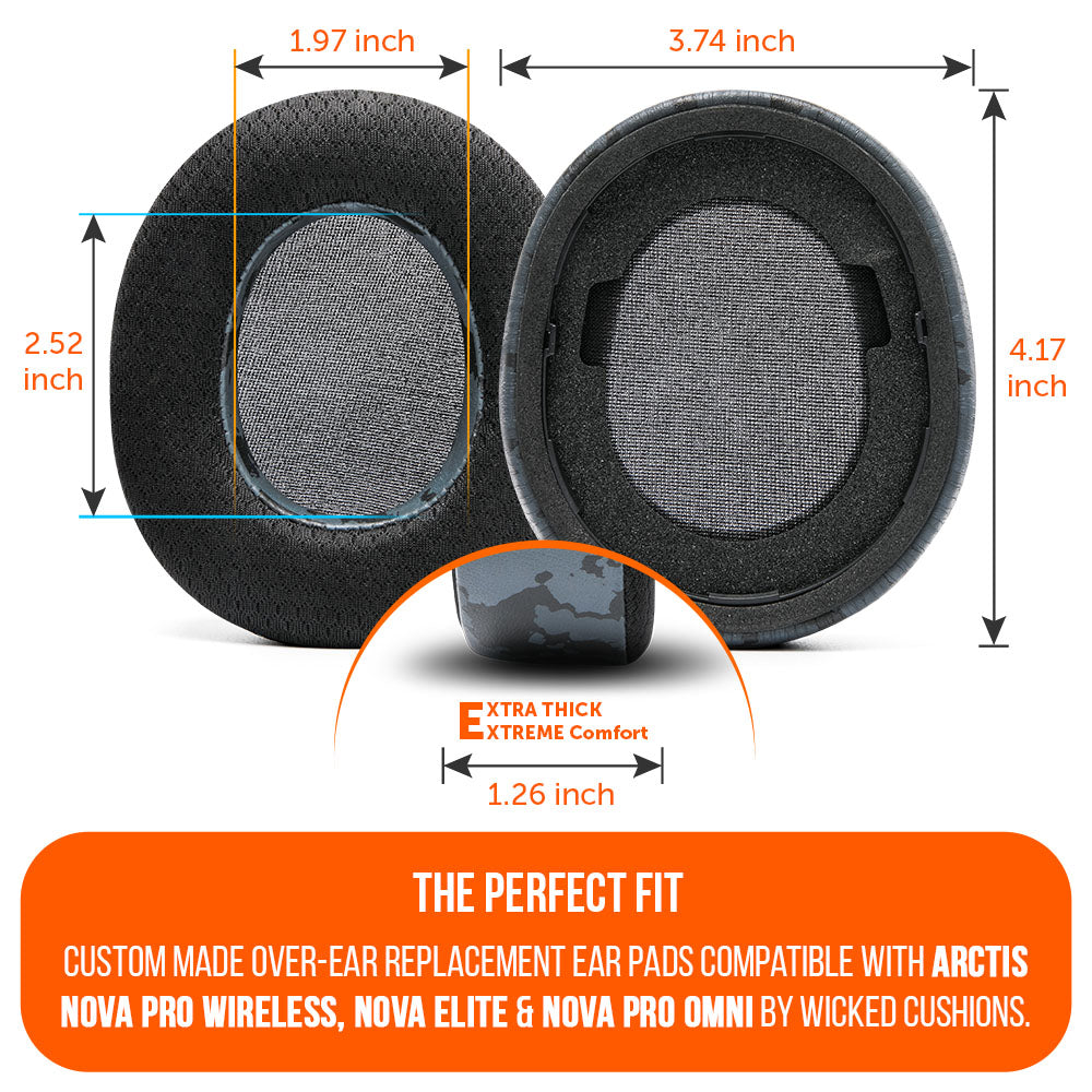 Mod Kit Nova Pro Wireless V2 | Black Camo