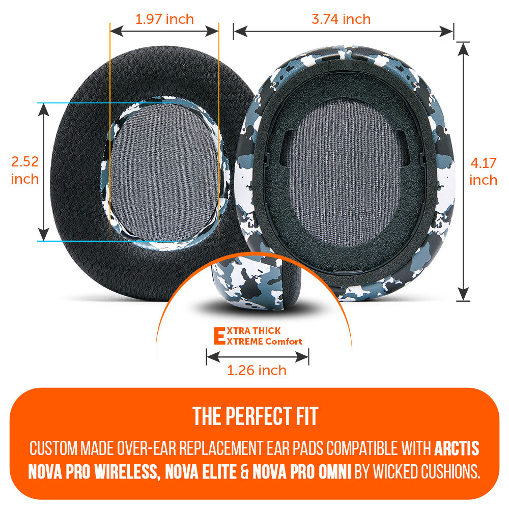 WC FreeZe Arctis Nova Pro | Snow Camo
