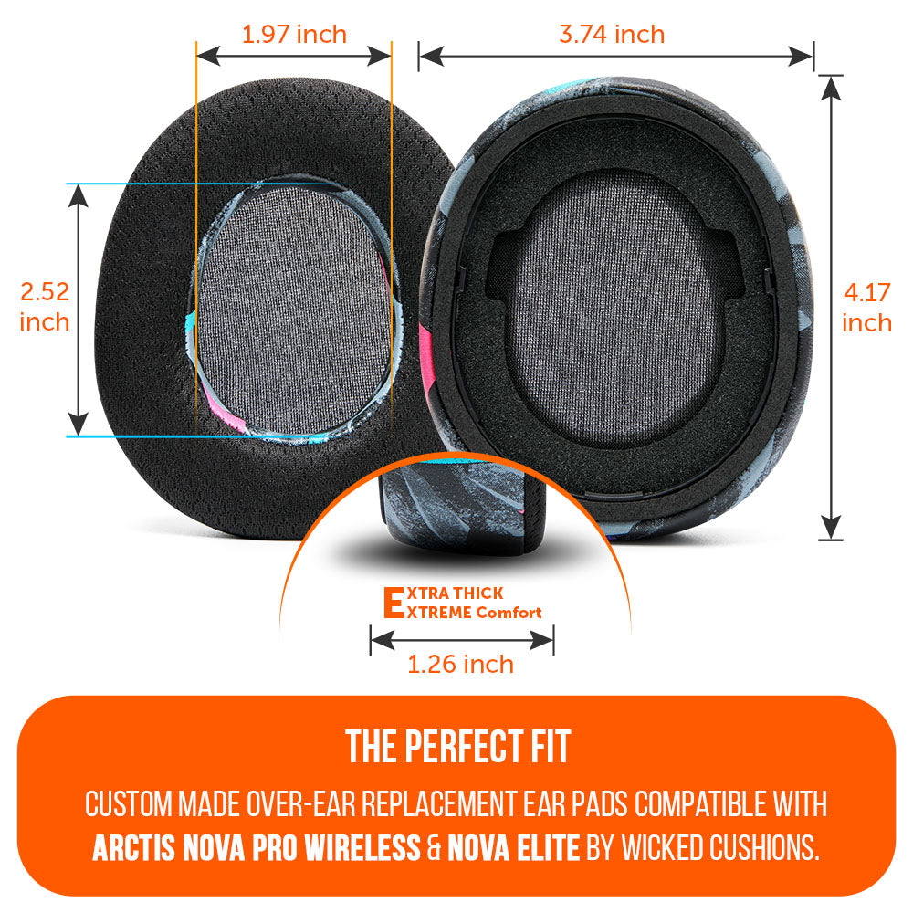 WC FreeZe Arctis Nova Pro | 90s Black