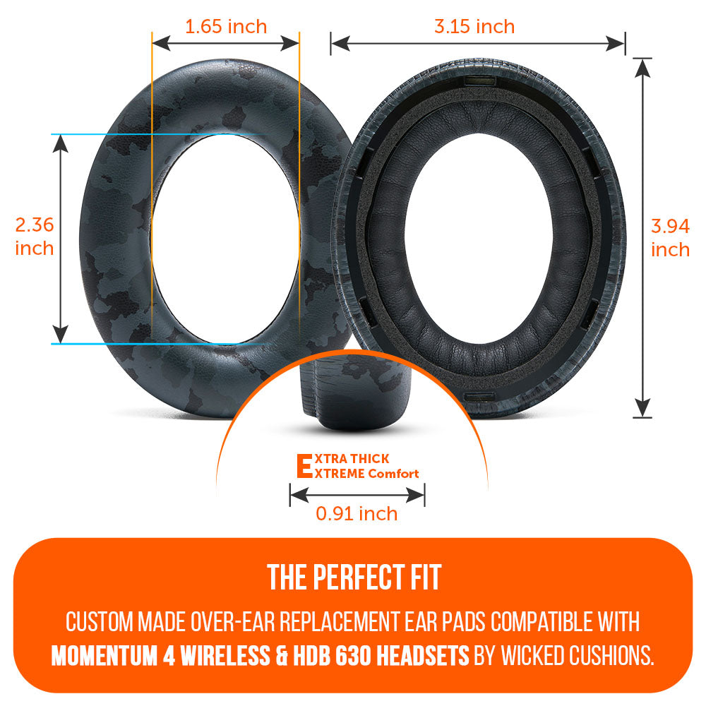 WC PadZ Momentum 4 | Black Camo