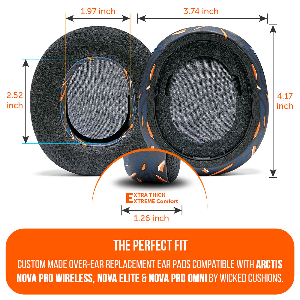 WC FreeZe Arctis Nova Pro | Navy Tiger