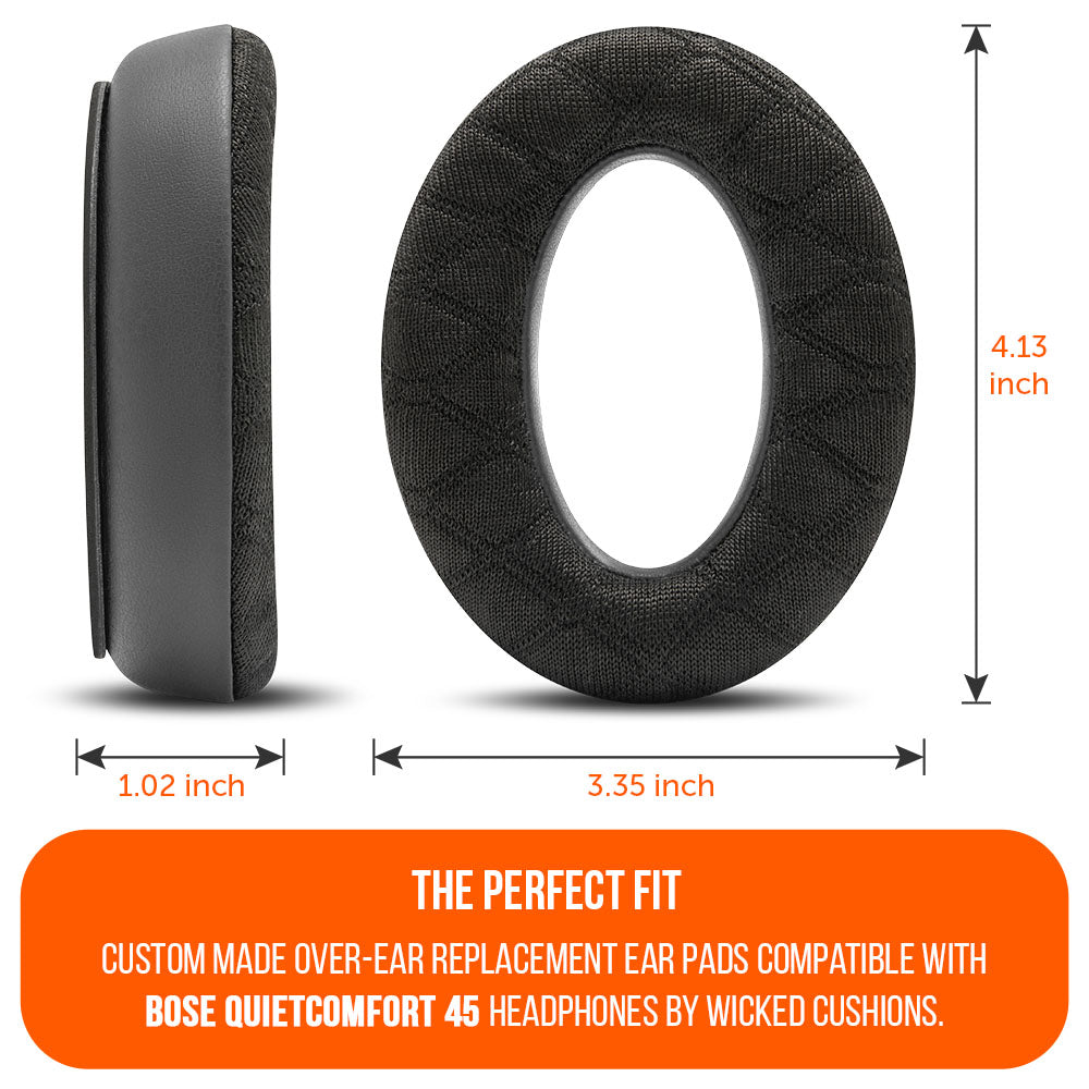 Bose QuietComfort 45 Cooling Gel Earpads | Eclipse Gray