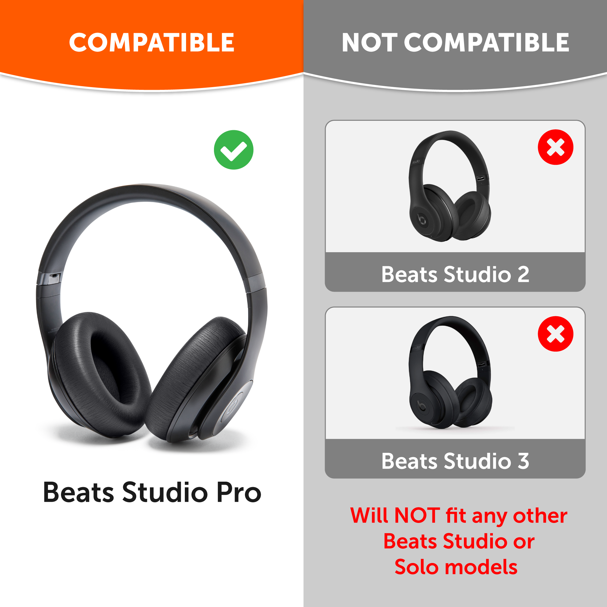 Beats Studio Pro Earpads by Wicked Cushions Beats Studio Pro Earpads by Wicked Cushions