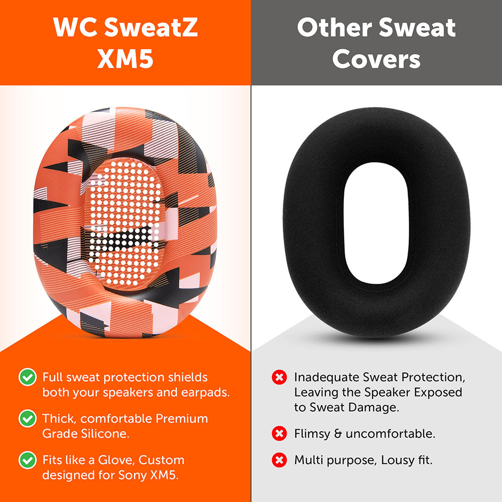 Sony XM5 SweatZ | Orange Prism
