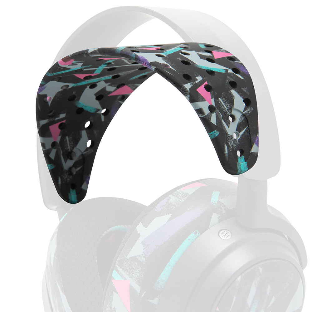 WC HeadbandZ Arctis Nova V2 | 90s Black