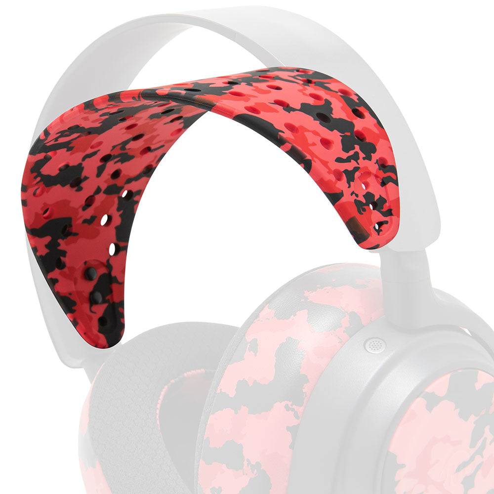 WC HeadbandZ Arctis Nova V2 | Red Camo