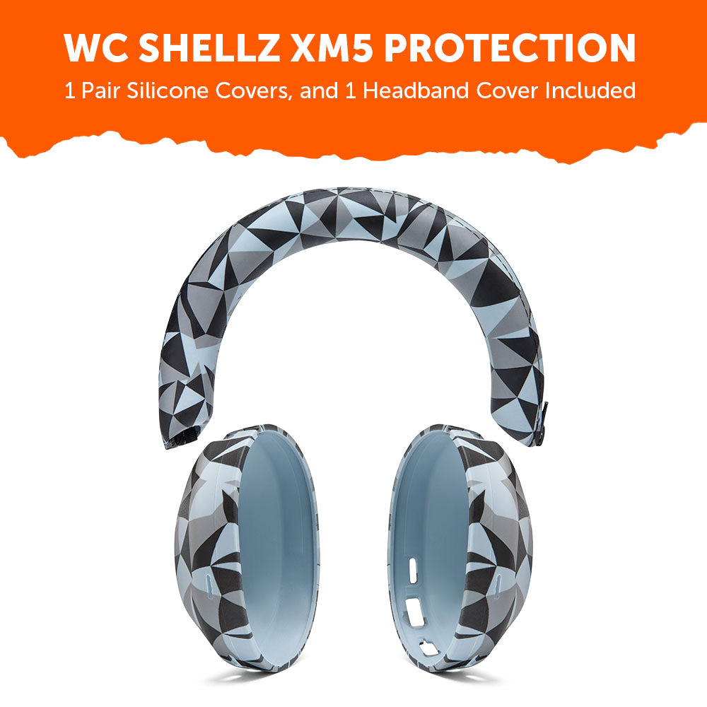 WC ShellZ XM5 | Geo Grey