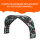 WC HeadbandZ Maxwell V2 | 90s Black