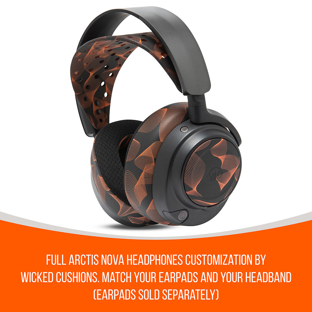WC HeadbandZ Arctis Nova V2 | Kinetic Wave