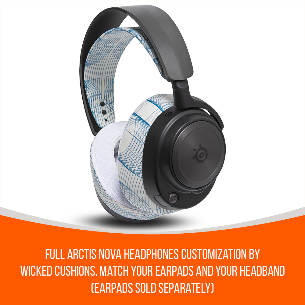 WC Silicone HeadbandZ for Arctis Nova | Ivory Tide