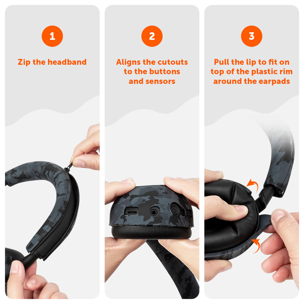 WC ShellZ XM6 | Black Camo